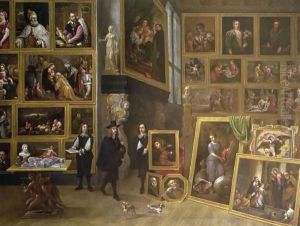 The Picture Gallery of Archduke Leopold Wilhelm 1614-61 by David The Younger Teniers