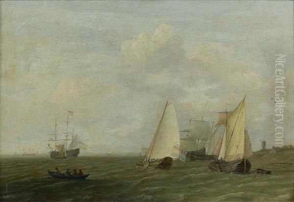 Navires Le Long De La Cote - view 1