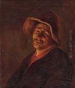 Bildnis Eines Jungen Mannes by Adriaen Jansz. Van Ostade