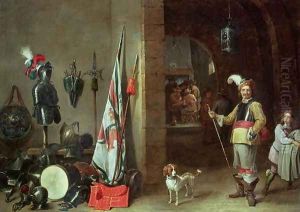 Guard Room by David The Younger Teniers