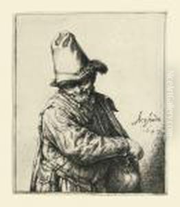 The Organ-grinder by Adriaen Jansz. Van Ostade