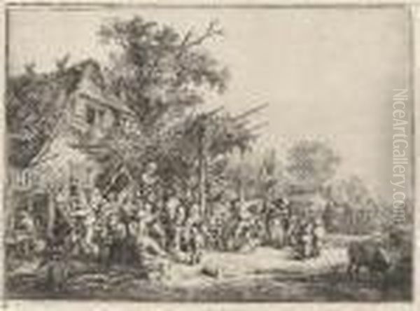 The Dance Under The Trellis - view 1