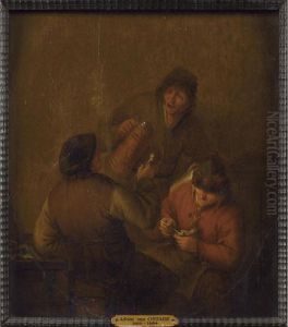 Scene De Taverne by Adriaen Jansz. Van Ostade