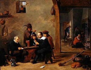 The Card Players by David The Younger Teniers