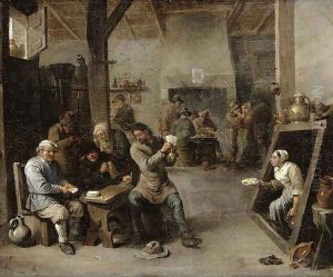 The Card Players 2 by David The Younger Teniers