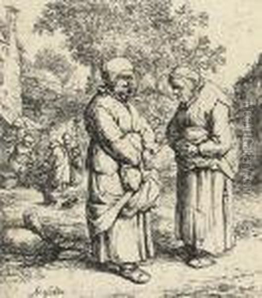 The Two Gossips - view 1