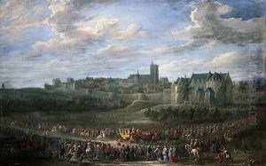 Entrance of a Princess into Brussels by David The Younger Teniers