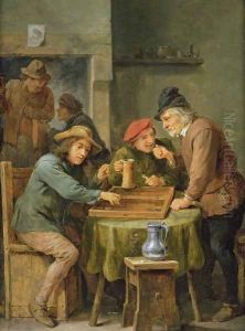 The Game of Backgammon, 1670