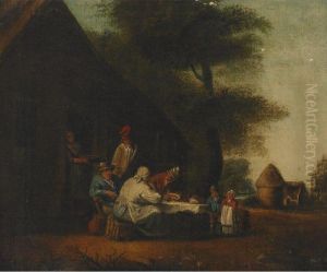 Villager""""s Meal Outside A Tavern Villager""""s Meal Outside A Tavern