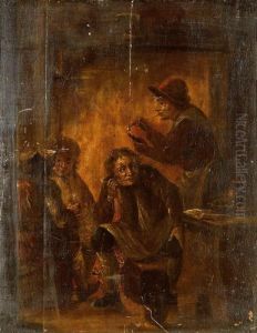 Kroginterior by Adriaen Jansz. Van Ostade