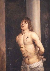 Saint Sebastian, 1651-56 by David The Younger Teniers