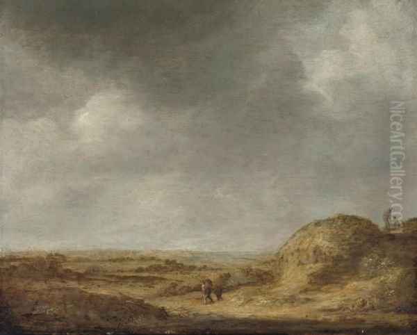 A Dune Landscape With Figures - view 1