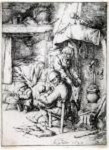 Pater Familias by Adriaen Jansz. Van Ostade