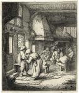 The Family by Adriaen Jansz. Van Ostade