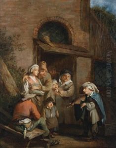 The Fiddler by Adriaen Jansz. Van Ostade