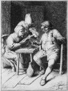 Das Konzert by Adriaen Jansz. Van Ostade