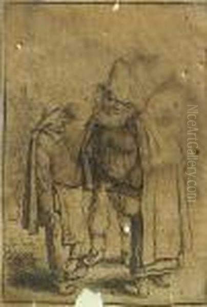 Three Grotesque Figures - view 1