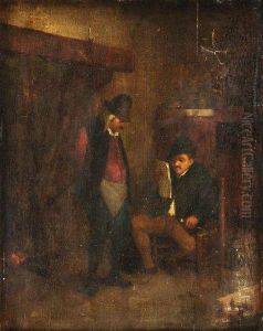 La Lecture Pres De La Cheminee