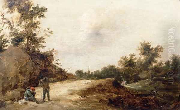 Landscape with Travellers - view 1