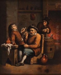 Interior Withthree Drinkers
