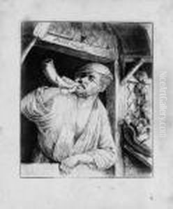 Der Backer by Adriaen Jansz. Van Ostade