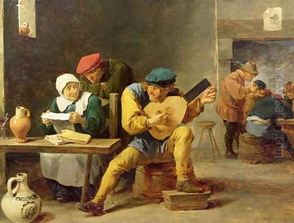 Peasants Making Music in an Inn, c.1635 - view 1
