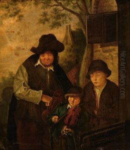 Musicians by Adriaen Jansz. Van Ostade