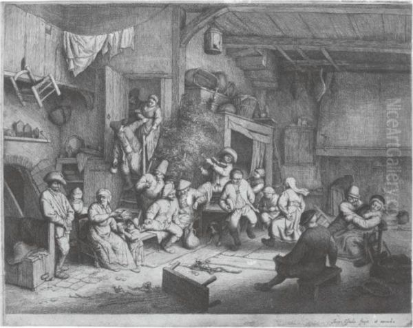 The Dance In The Inn (g., Holl. 49) - view 1