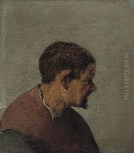 Head Of A Man In Profile Head Of A Man In Profile
