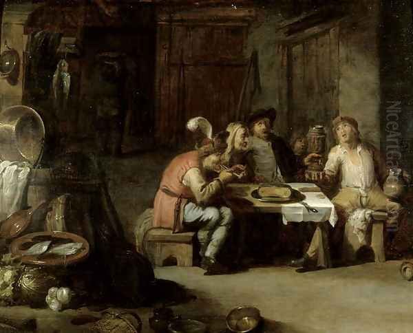 Interior of an Alehouse, c.1630s - view 1