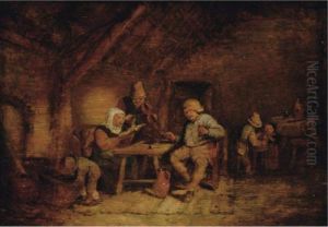 A Family Concert by Adriaen Jansz. Van Ostade