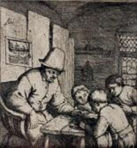 Die Schule by Adriaen Jansz. Van Ostade
