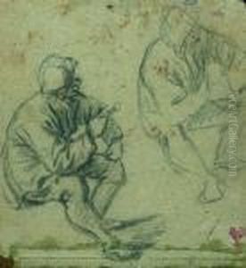 Etudes De Personnages (recto-verso)