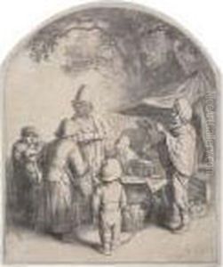Untitled by Adriaen Jansz. Van Ostade