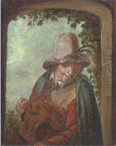 A Hurdy Gurdy Player