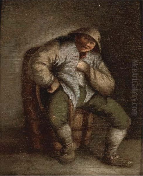 A Peasant Seated In An Interior - view 1
