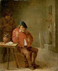 The Smoker by David The Younger Teniers