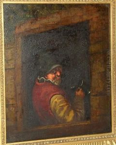 Drinker At A Tavern Window