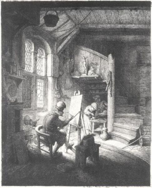 The Painter (g., Holl.32) - view 1