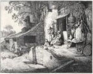 Woman Spinning (g., Holl.31)