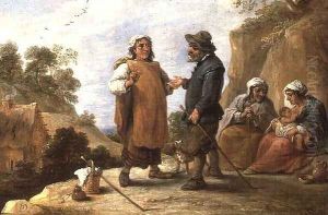 The Fortune Teller 2 by David The Younger Teniers