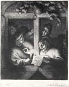The Singers (g., Holl.19) by Adriaen Jansz. Van Ostade