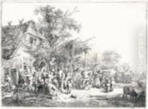 The Dance Under The Trellis (g., Holl.47)
