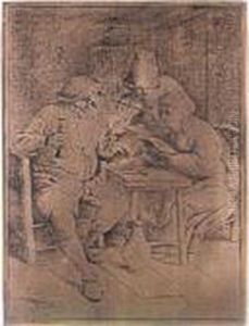 The Concert (g., Holl.30) by Adriaen Jansz. Van Ostade