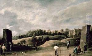 The Archery Contest 2 by David The Younger Teniers