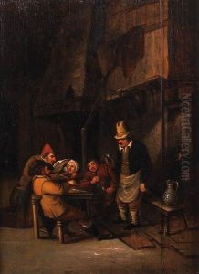 Peasants Merrymaking In A Tavern