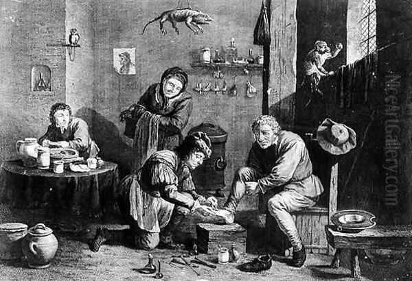 The Country Surgeon, engraved by Thomas Major 1714-99 1747 - view 1