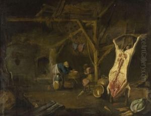 Scheuneninterieur Mit Scheuneninterieur Mit