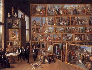 The Art Collection of Archduke Leopold Wilhelm in Brussels 1651 by David The Younger Teniers