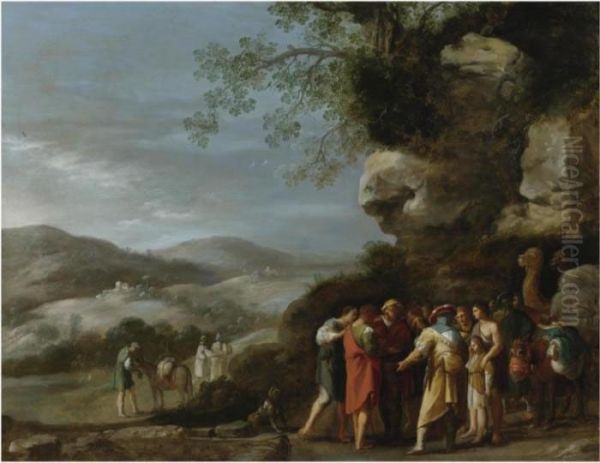 Joseph Sold Into Slavery - view 1